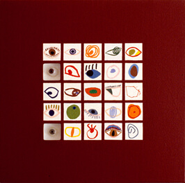 Study for Twenty-five eyes / eighty-four years 1997